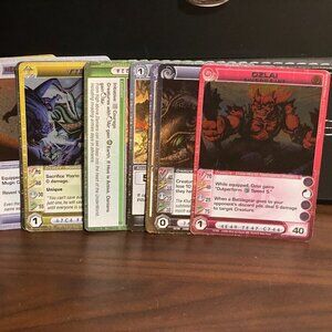 Lot of Vintage 2007 Holographic Chaotic Trading Cards